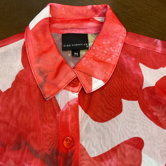 ALSO KNOW AS dress and sheer shirt jacket - Picture 10 of 16